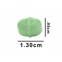Bel-Art Spinbar 稀土铁氟龙八边形磁力搅拌棒； 1.30 x 0.95cm，绿色