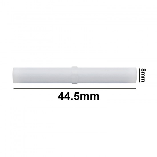 Bel Art Spinbar®Teflon®圆柱形磁力搅拌棒；44.5 x 8毫米，白色