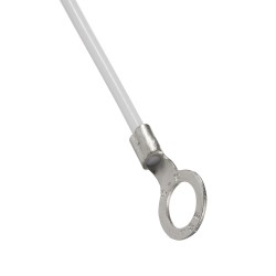 Bel-Art Spinbar Flexible Teflon Magnetic Stirring Bar Retriever; 13 in. Length, 16.5 x 53mm, White