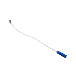 Bel-Art Spinbar® Flexible Teflon® Magnetic Stirring Bar Retriever; 13 in. Length, 12.5 x 53mm, Blue