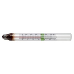 Bel-Art，H-B DURAC 玻璃液体水族箱温度计； -10 到 40C（20 到 100F），有机液体填充