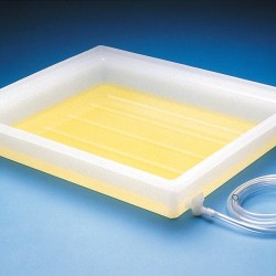 Bel-Art Electrophoresis Fixing Tray; Plastic, 16 x 20 x 3 in.