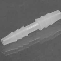 Bel-Art Stepped Tubing Connectors for ³⁄₁₆ in. to ¼ in. Tubing; Polypropylene (Pack of 12)