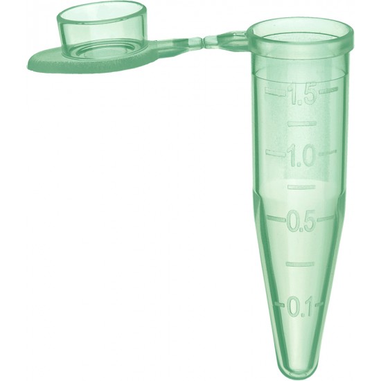 1.5 mL SuperSpin® Microcentrifuge Tubes, Green, in Resealable Bags
