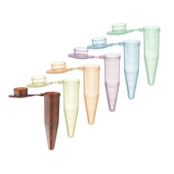1.5 mL SuperSpin® Microcentrifuge Tubes, Assorted Colors, in Resealable Bags