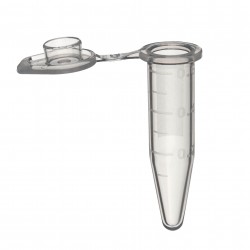 0.5 mL SuperSlik® Low Retention Microcentrifuge Tubes with Attached Caps, Clear, in Resealable Bags