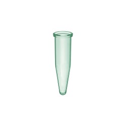 1.7 mL SuperClear® Microcentrifuge Tubes without Caps, Green, in Resealable Bags