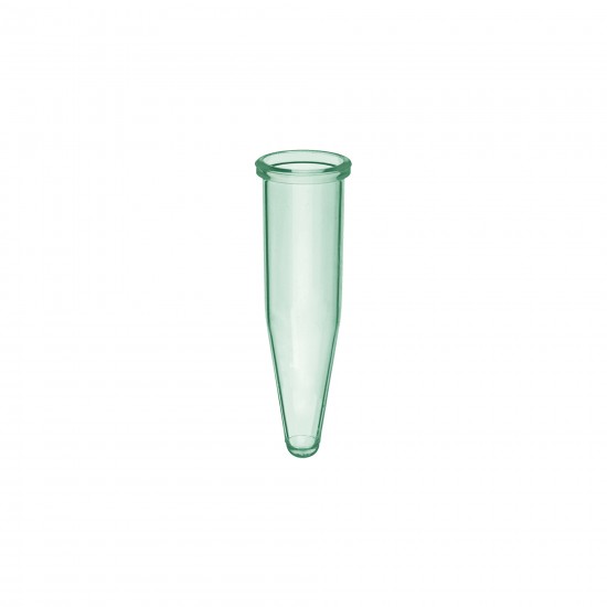 1.7 mL SuperClear® Microcentrifuge Tubes without Caps, Green, in Resealable Bags