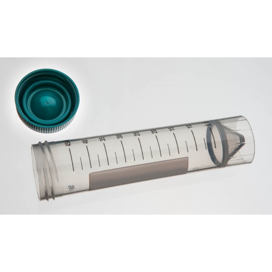 50 mL PerformR® Freestanding Centrifuge Tubes with Plug Style Caps, in Bags