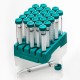 15 mL PerformR® Centrifuge Tubes with Plug Style Caps, 25 per Rack, Sterile