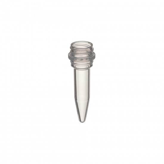 SuperClear® 0.5 mL Screw Cap Microcentrifuge Tubes, in Resealable Bags
