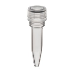 SuperClear® 0.5 mL Screw Cap Microcentrifuge Tubes with Caps, in Resealable Bags