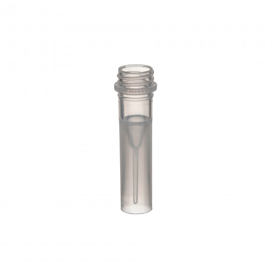 SuperClear® 0.5 mL Freestanding Screw Cap Microcentrifuge Tubes with Caps, in Resealable Bags