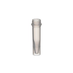 SuperClear® 1.5 mL Freestanding Screw Cap Microcentrifuge Tubes with Caps, in Resealable Bags