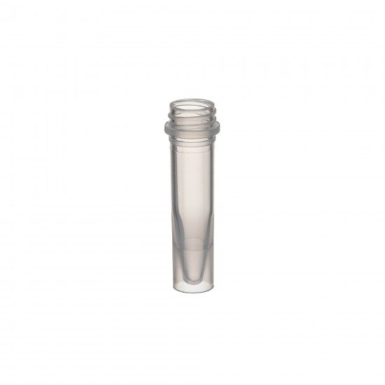 SuperClear® 1.5 mL Freestanding Screw Cap Microcentrifuge Tubes with Caps, in Resealable Bags