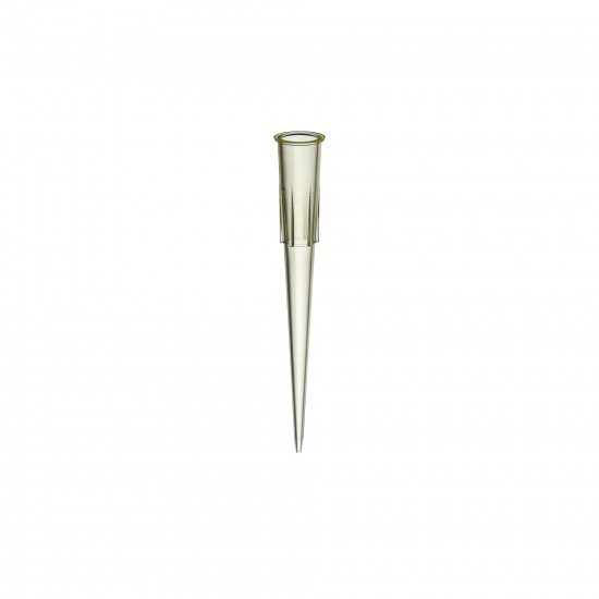 Eclipse™ 200 uL Beveled Point Yellow Pipet Tips, Individually Wrapped, Sterile