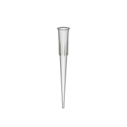Eclipse™ 200 uL Non Beveled Point Graduated Pipet Tips, in 96 Racks, Sterile
