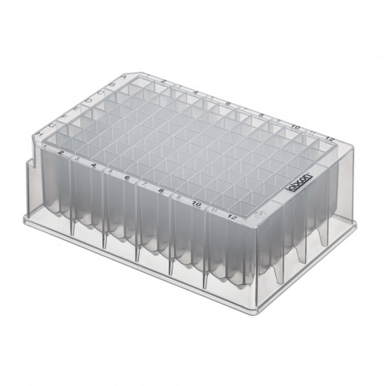 PurePlus® 2.2 mL 96 Well Deep Well Plates with Square Wells and Registration Corners, Sterile