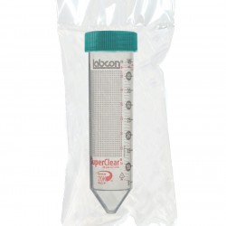 15 mL SuperClear® Centrifuge Tubes, Individually Wrapped, Sterile