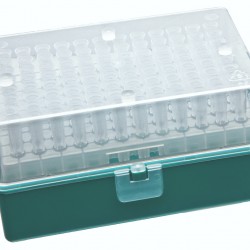 Eclipse™ 200 uL Beveled Point Yellow Pipet Tips, in 96 Racks