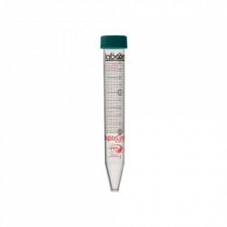 15 mL SuperClear® Centrifuge Tubes with Plug Style Caps, in Bulk