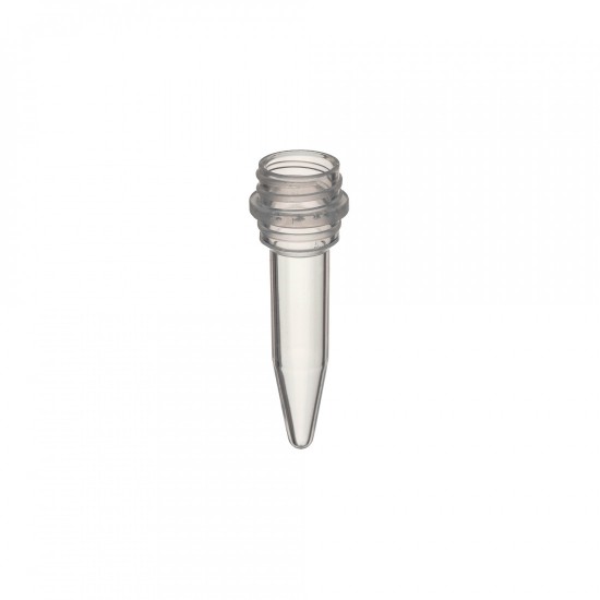 SuperClear® 0.5 mL Screw Cap Microcentrifuge Tubes with Elastomeric Caps, in Resealable Bags