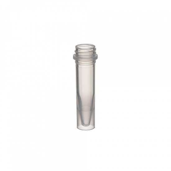 SuperClear® 1.5 mL Freestanding Screw Cap Microcentrifuge Tubes with Elastomeric Caps, Sterile