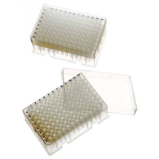 PurePlus® 1.2 mL Sample Library Tubes, In Strips of 12, in 96 Racks, Autoclavable