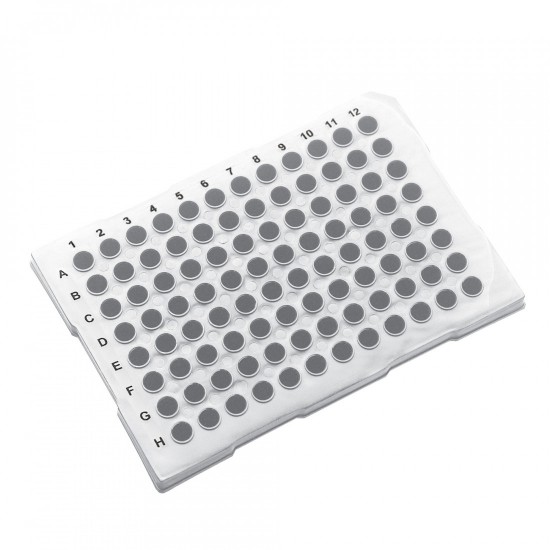 PurePlus® 0.2 mL 96 Well PCR Plates with Half Skirt for Real Time Thermocyclers, Opaque White