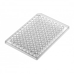 PurePlus® 0.2 mL 96 Well PCR Plates with Half Skirt for ABI® Thermocyclers, Includes Barcode