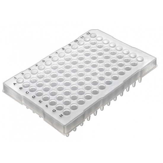 PurePlus® 0.2 mL 96 Well PCR Plates with Half Skirt for Popular Thermocyclers, Natural Color