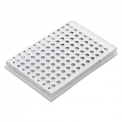 PurePlus® 0.1 mL 96 Well Low Profile PCR Plates with Full Skirt for Popular Thermocyclers, Natural Color