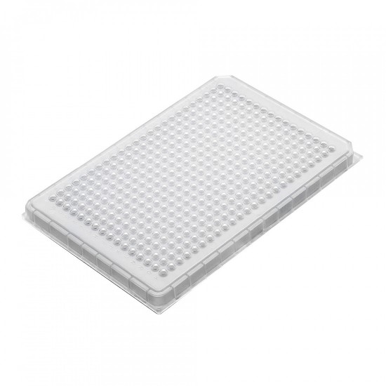 PurePlus® 25 uL 384 Well PCR Plates with Full Skirt for Popular Thermocyclers, Includes Barcode