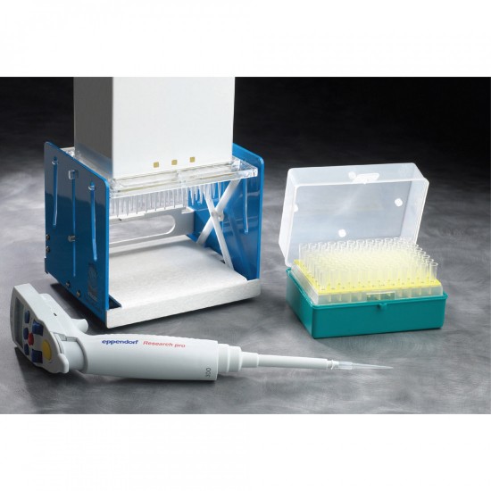 Pagoda® Loader for Labcon Pagoda® Pipet Tip Refills, with Refill of Yellow Tips